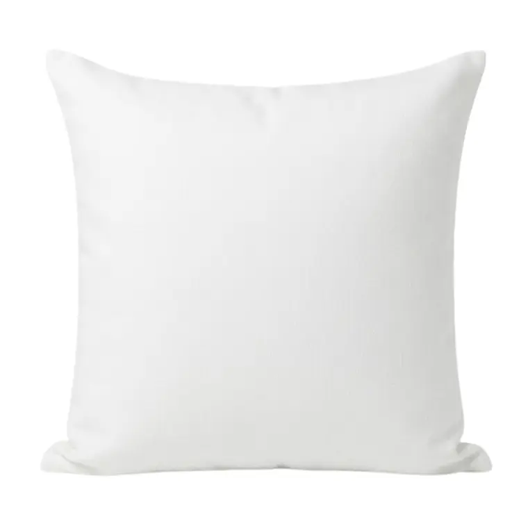 COJÍN - ALGODÓN BLANCO CON VIVO BLANCO (60 X 60 CM) 1