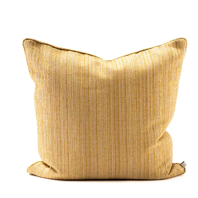 COJIN - ESPIGA AMARILLO VIVO MISMA TELA (60 X 60 CM) 1