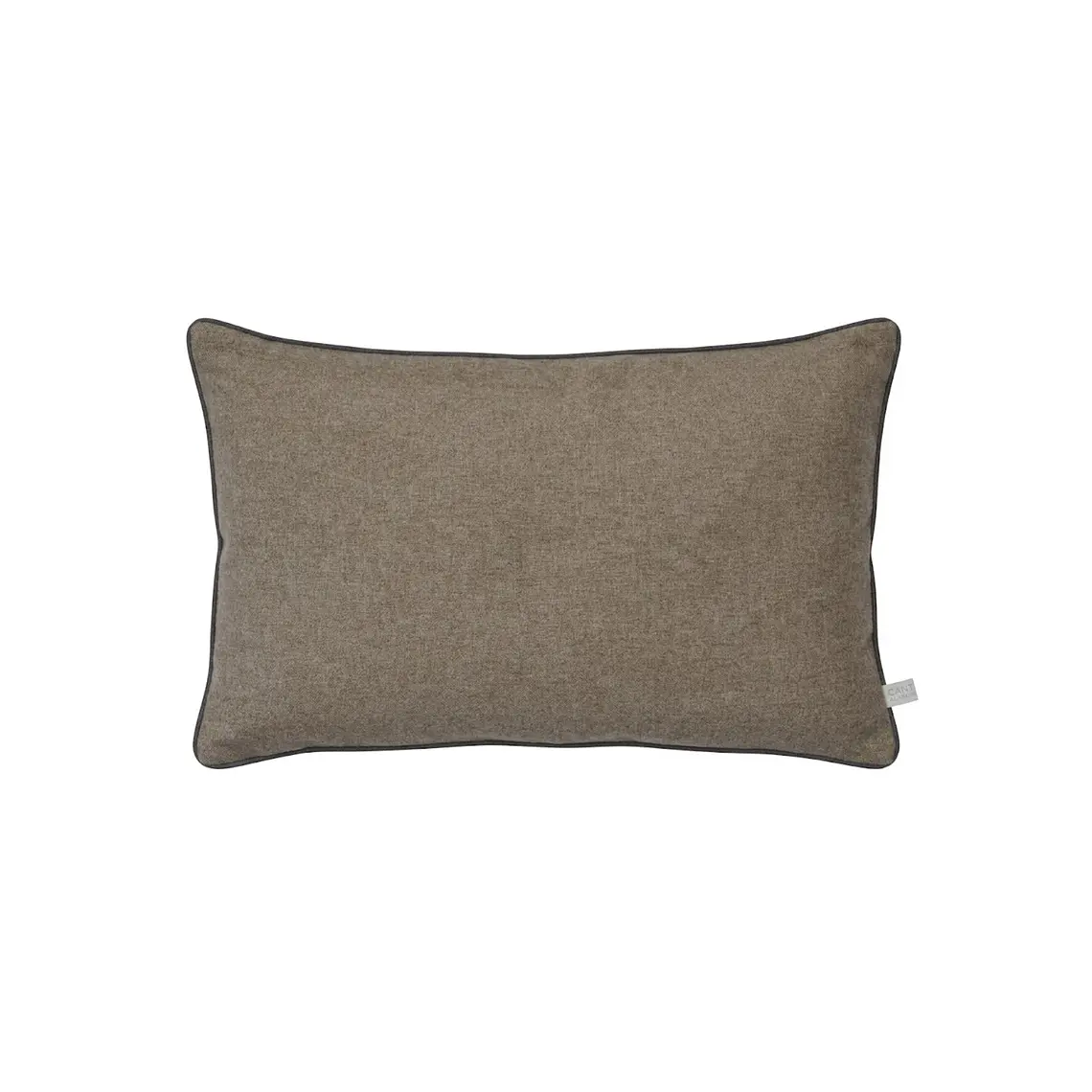COJIN - LANA ESPIGA BEIGE CON VIVO GRIS (30 X 50 CM) 1