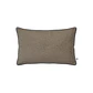 COJIN - LANA ESPIGA BEIGE CON VIVO GRIS (30 X 50 CM) - Miniatura 1