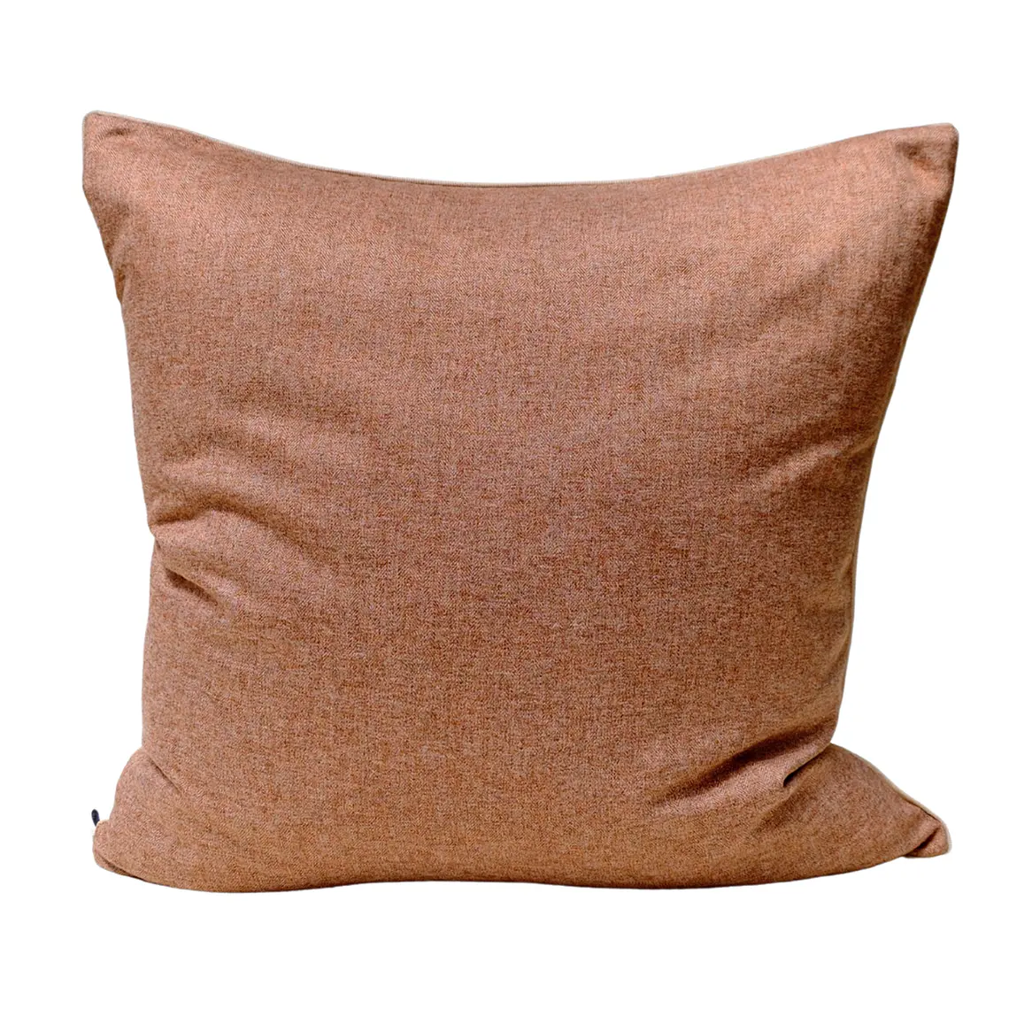 COJIN - LANA ESPIGA SALMÓN CON VIVO BEIGE (60 X 60 CM) 1