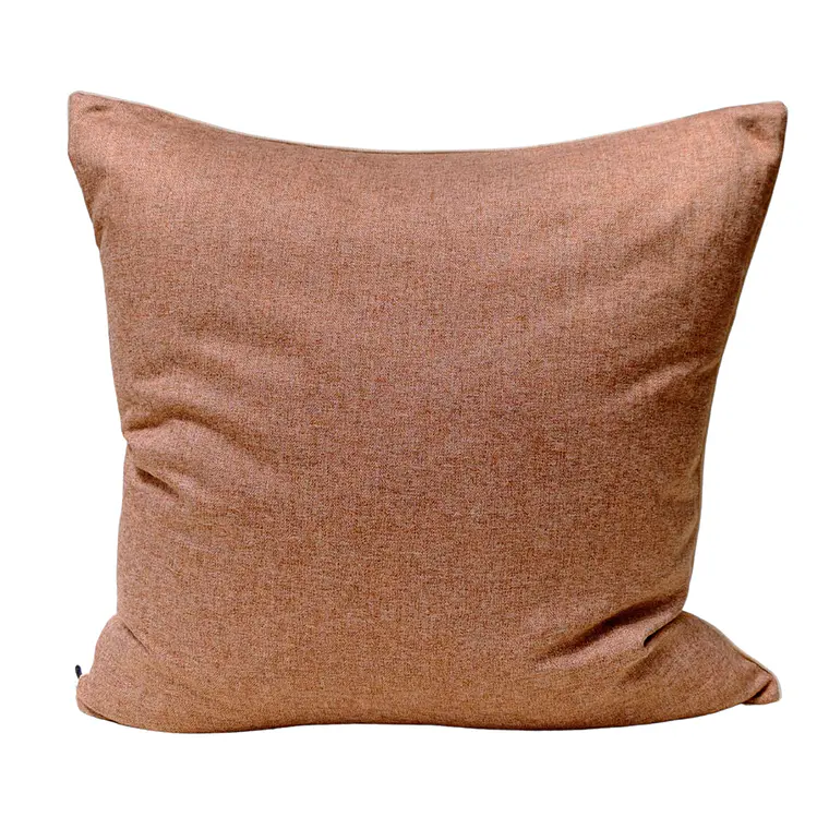 COJIN - LANA ESPIGA SALMÓN CON VIVO BEIGE (60 X 60 CM) 1
