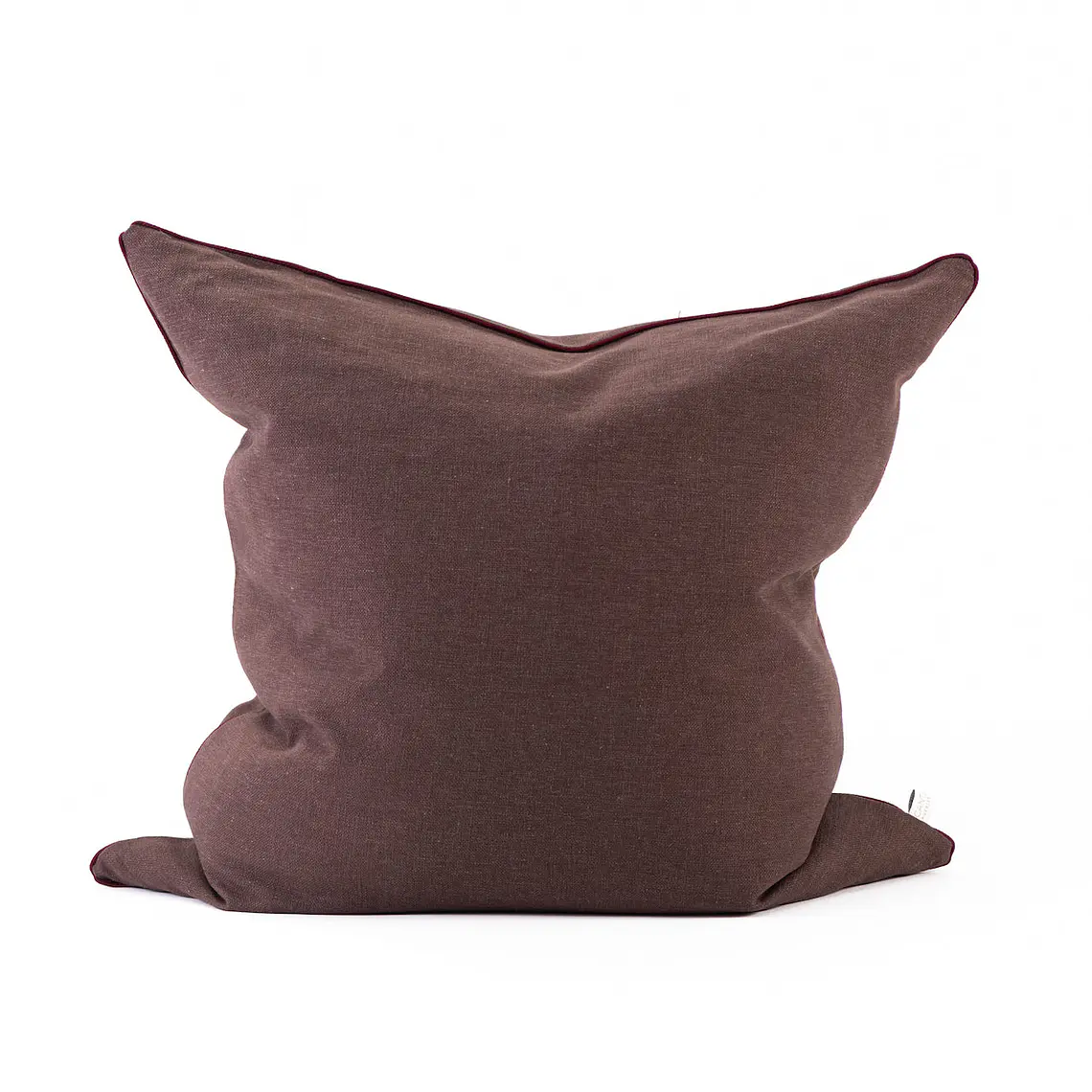 COJIN - LINO CHOCOLATE VIVO GRIS (50 X 50 CM) 1