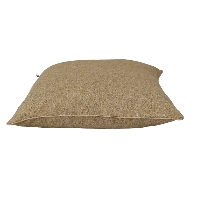 COJIN - LANA ESPIGA DORADO CON VIVO BEIGE (50 X 50 CM) 3