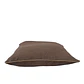 COJIN - LINO CHOCOLATE CON VIVO BEIGE (50 X 50 CM) - Miniatura 2