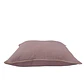 COJIN - LINO LAVANDA CON VIVO BEIGE (60 X 60 CM) - Miniatura 3