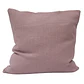 COJIN - LINO LAVANDA CON VIVO BEIGE (60 X 60 CM) - Miniatura 1