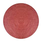 ALFOMBRA - YUTE MARSALA (150D CM) - Miniatura 1