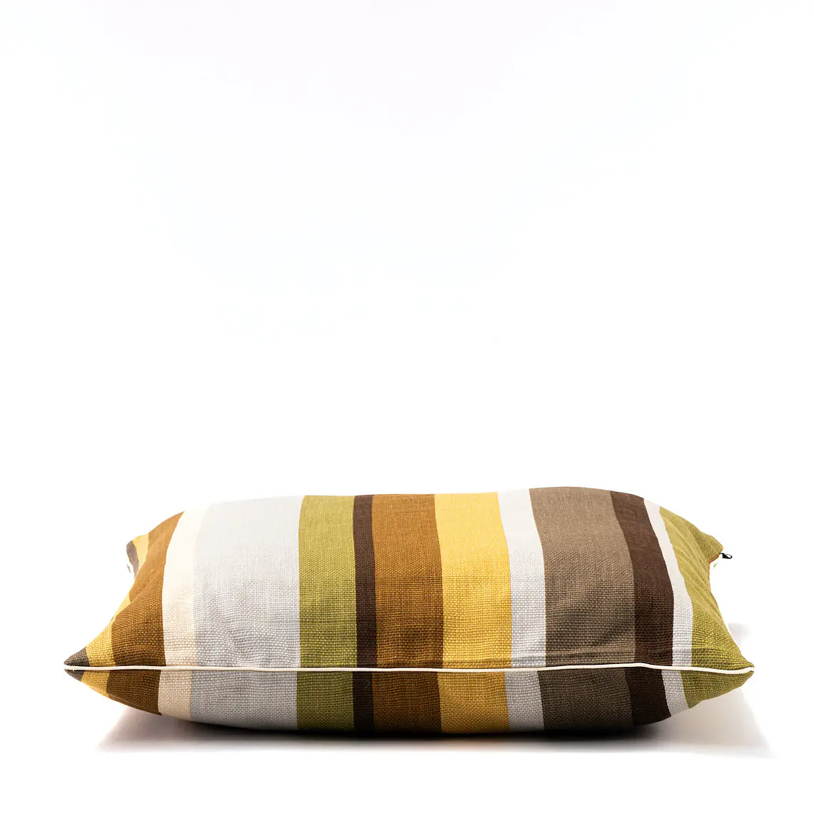 COJÍN - RAYAS OTOÑO VIVO BLANCO (60 X 60 CM) 2