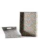 BANDEJAS FLORES INDIA - SET DE 2 BANDEJAS (44 X 34 CM) - Miniatura 1