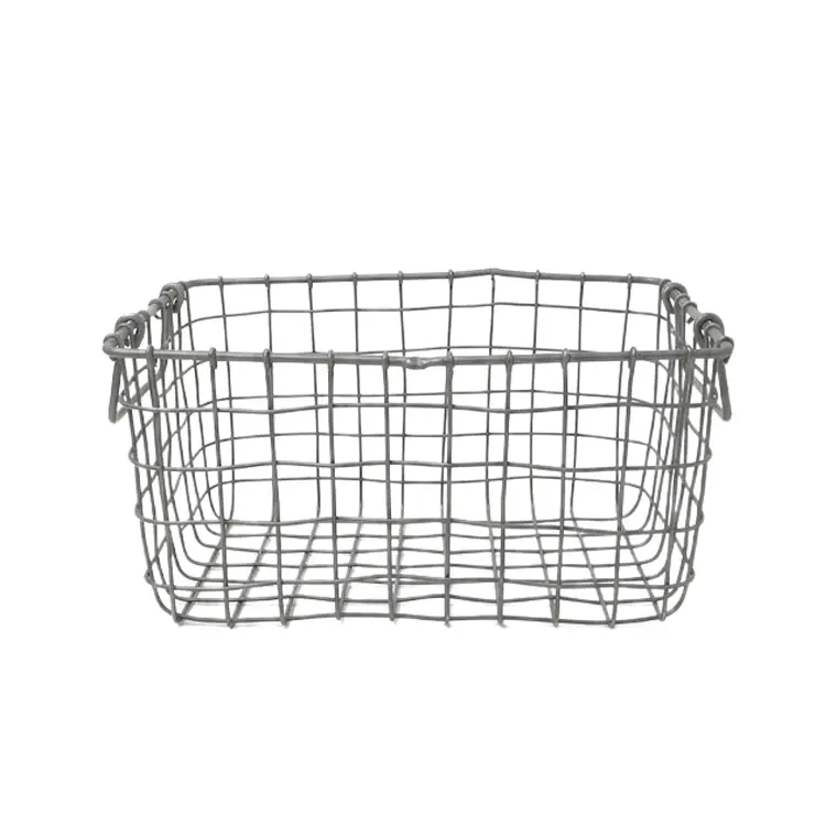 CANASTO METAL BÁSICO L (35L X 25A X 17H CM) 1