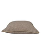 COJIN - TAPIZ BEIGE JASPEADO CON VIVO CORDON TRENZADO BEIGE (60 X 60 CM) - Miniatura 2