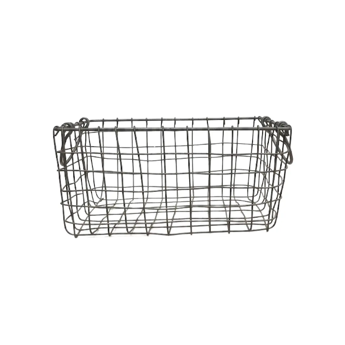 CANASTO METAL BÁSICO M (31L X 21A X 15H CM) 1