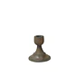 CANDELABRO TORNEADO MADERA GRIS (10D X 10H CM) - Miniatura 1