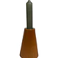 CANDELABRO BIODEGRADABLE S COLOR CANELA (6.8D X 10.5H CM) - Miniatura 2
