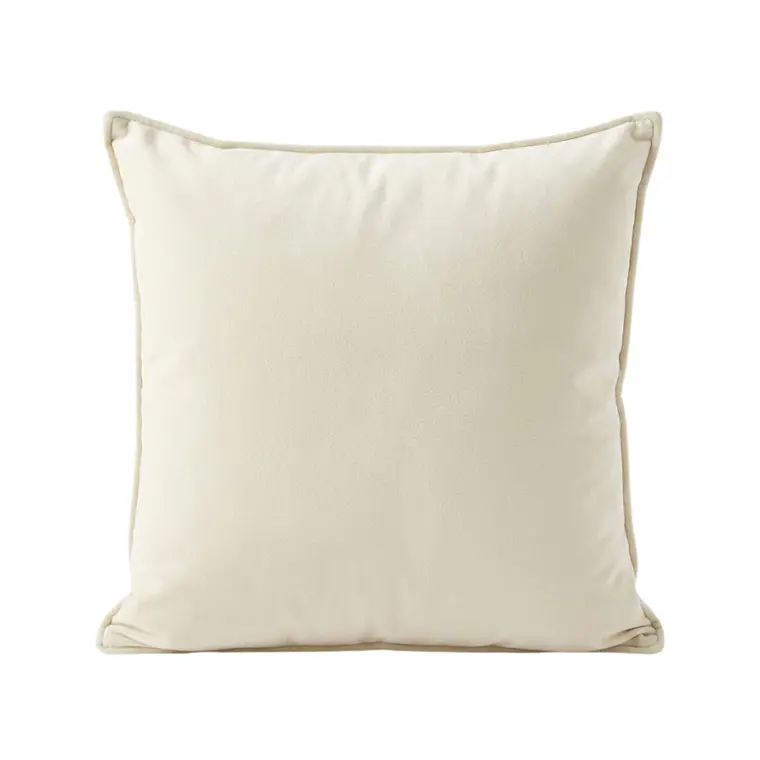 COJÍN - TERCIOPELO OFF WHITE (45 X 45 CM) 1