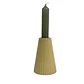 CANDELABRO BIODEGRADABLE S COLOR BEIGE (6.8D X 10.5H CM) - Miniatura 2