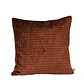 COJIN - TRAMA CAFÉ BURDEO CON VIVO BEIGE (50 X 50 CM) - Miniatura 1