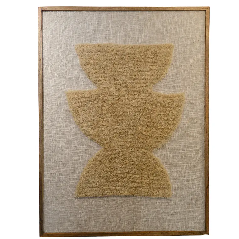 CUADRO ARTE DE PARED PELUDO (109H X 81A X 4P CM) 1
