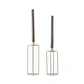 CANDELABRO WIRE BEIGE ALTO (10D X 25H CM) - Miniatura 2