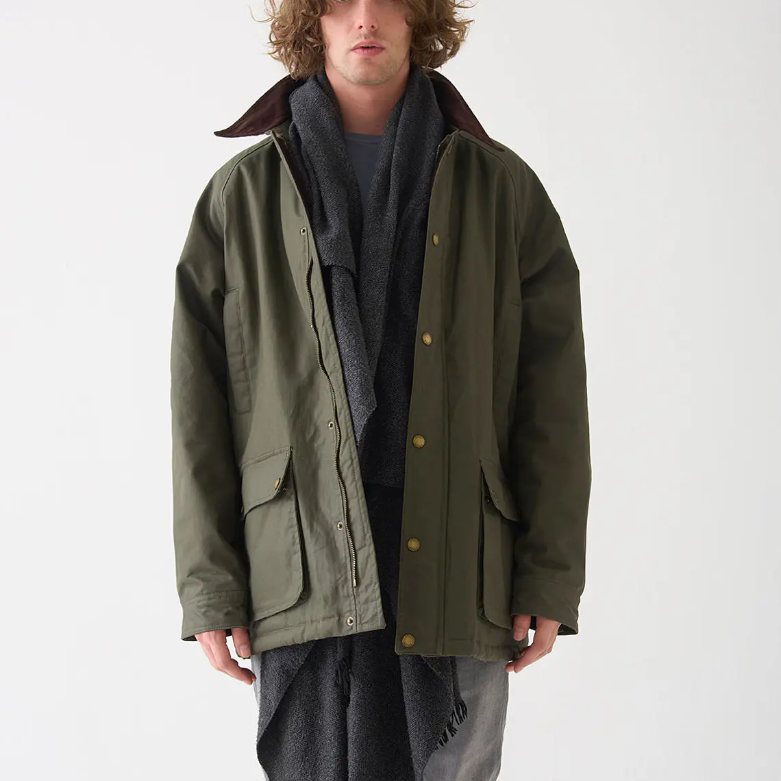 HOMBRE-ELTON JACKET OLIVE (TALLAS S a XL) 1