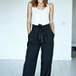 MUJER-NAOMIE TROUSER BLACK (TALLA S) - Miniatura 1