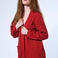MUJER-LADY CARDIGAN ROJO (TALLAS S a L) - Miniatura 2