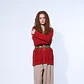 MUJER-LADY CARDIGAN ROJO (TALLAS S a L) - Miniatura 6