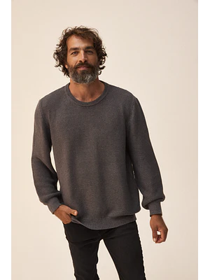 HOMBRE-LONDON SWEATER GRIS (TALLA L)