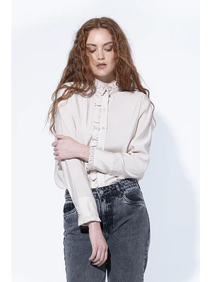 MUJER-VICTORIA BLOUSE SAND (TALLA S y L)