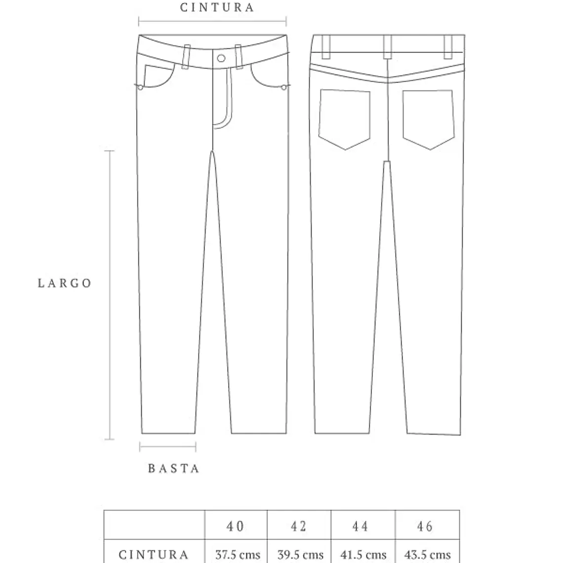HOMBRE-FREDDY JEANS (TALLAS 40 a 46) 4