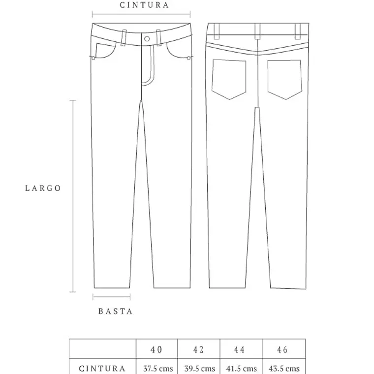 HOMBRE-FREDDY JEANS (TALLAS 40 a 46) 4