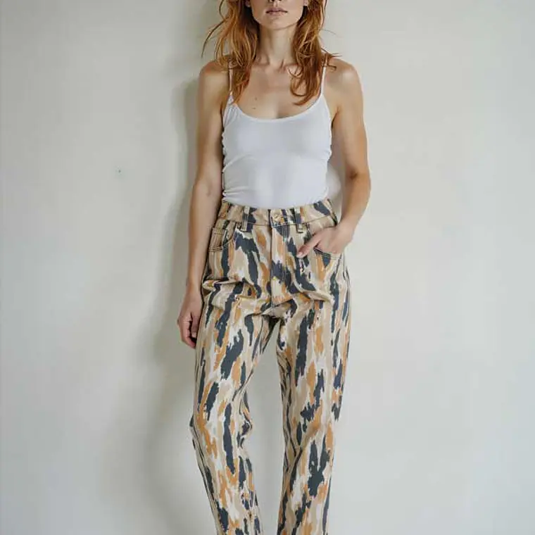 MUJER-ALESSIA JEANS ANIMAL CAFÉ (TALLAS 36 a 40) 1