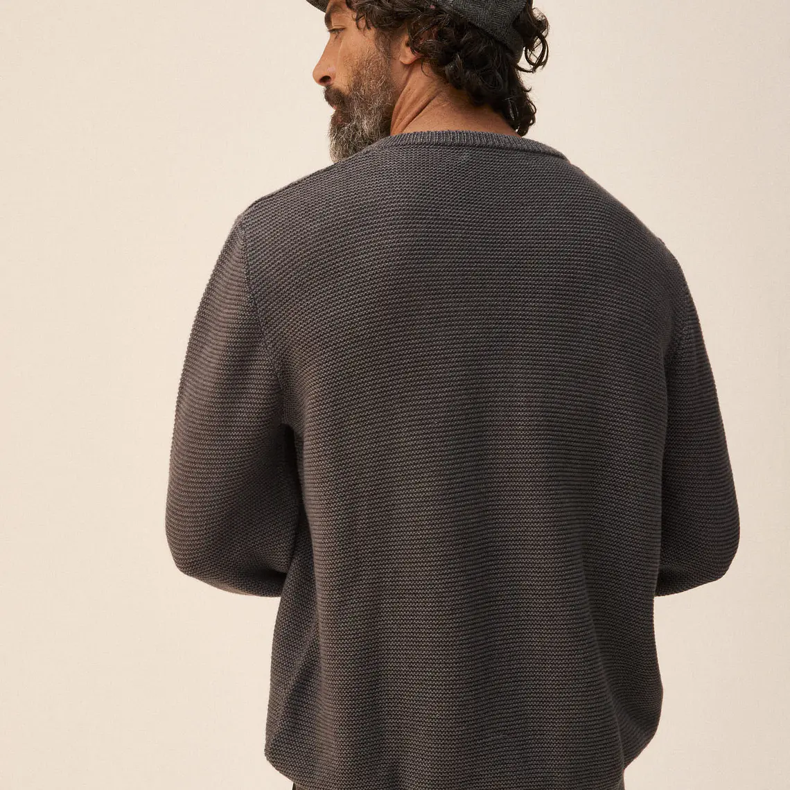 HOMBRE-LONDON SWEATER GRIS (TALLA L) 4