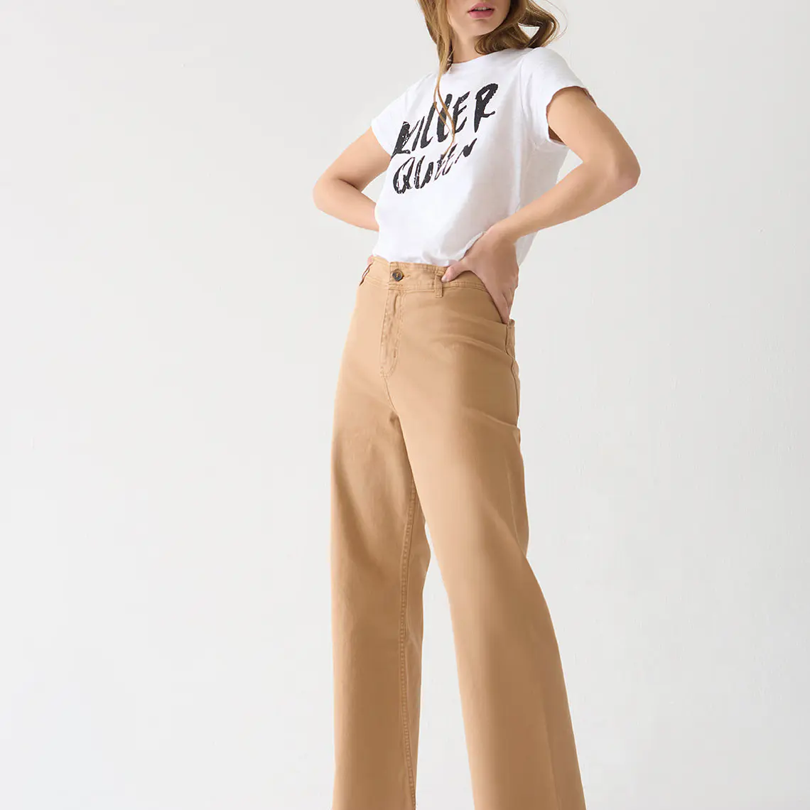 MUJER-LAUREEN JEANS-CAMEL (TALLA 36) 1