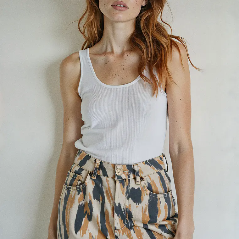 MUJER-ALESSIA JEANS ANIMAL CAFÉ (TALLAS 36 a 40) 2