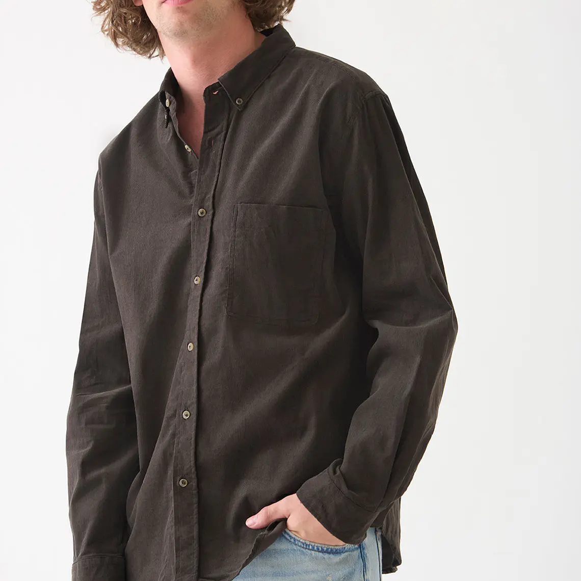 HOMBRE-BOB SHIRT OLIVE (TALLAS S a XL) 1