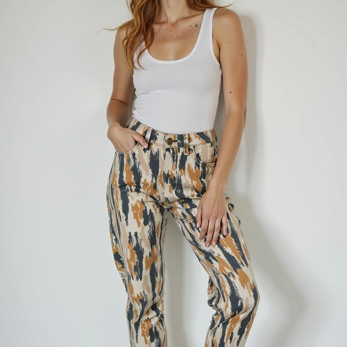 MUJER-ALESSIA JEANS ANIMAL CAFÉ (TALLAS 36 a 40) 3