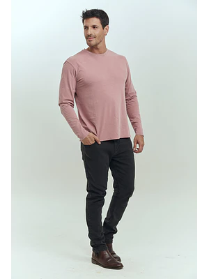 HOMBRE-THE POLICE T-SHIRT LONG SLEEVES PINK (TALLAS S - M- XL y XXL)