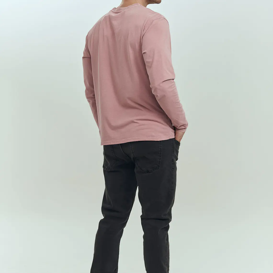 HOMBRE-THE POLICE T-SHIRT LONG SLEEVES PINK (TALLAS S - M- XL y XXL) 2