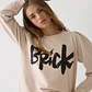 MUJER-BRICK SWEATRSHIRT (TALLA M y L) - Miniatura 1