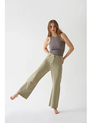 MUJER-LAUREEN JEANS-OLIVE (TALLA 34)