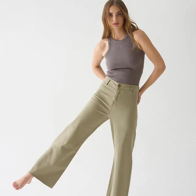 MUJER-LAUREEN JEANS-OLIVE (TALLA 34) 1