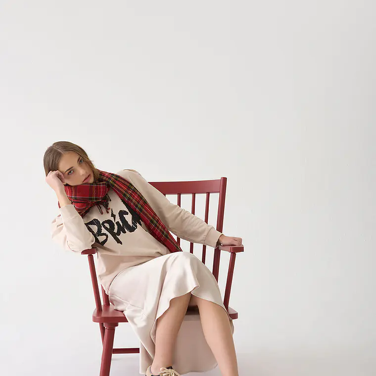 MUJER-BRICK SWEATRSHIRT (TALLA M y L) 2