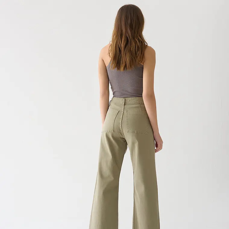 MUJER-LAUREEN JEANS-OLIVE (TALLA 34) 2