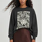 MUJER-ADDICTED SWEATSHIRT GREY (TALLA S y M) - Miniatura 1