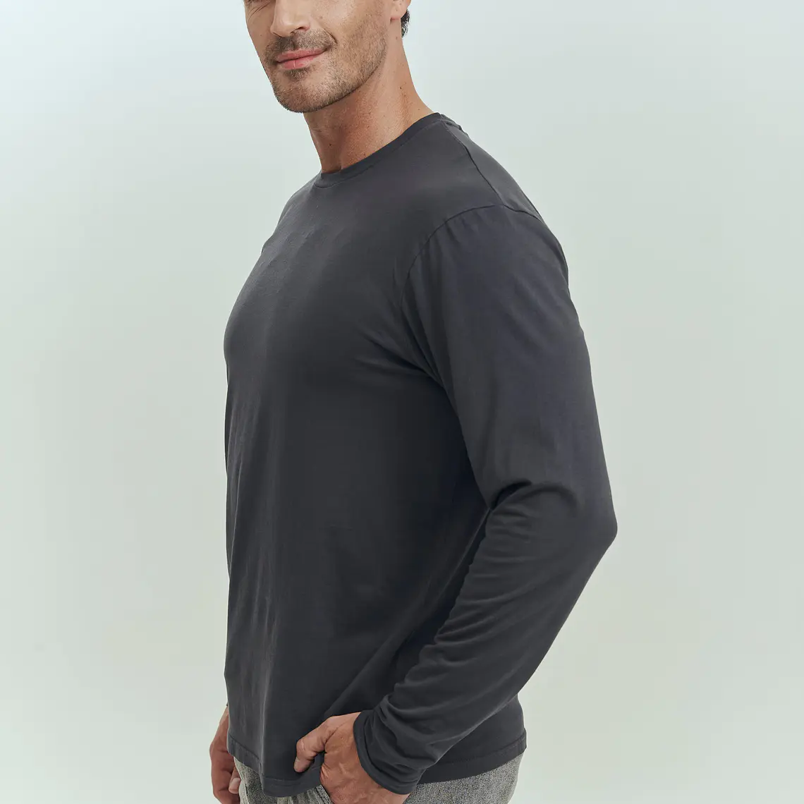 HOMBRE-THE POLICE T-SHIRT LONG SLEEVES BLACK (TALLAS S a XXL) 2