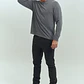 HOMBRE-THE POLICE T-SHIRT LONG SLEEVES GREY (TALLAS S - M- XL y XXL) - Miniatura 3