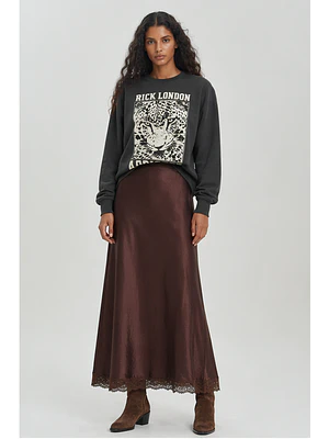 MUJER-ADDICTED SWEATSHIRT GREY (TALLA S y M)
