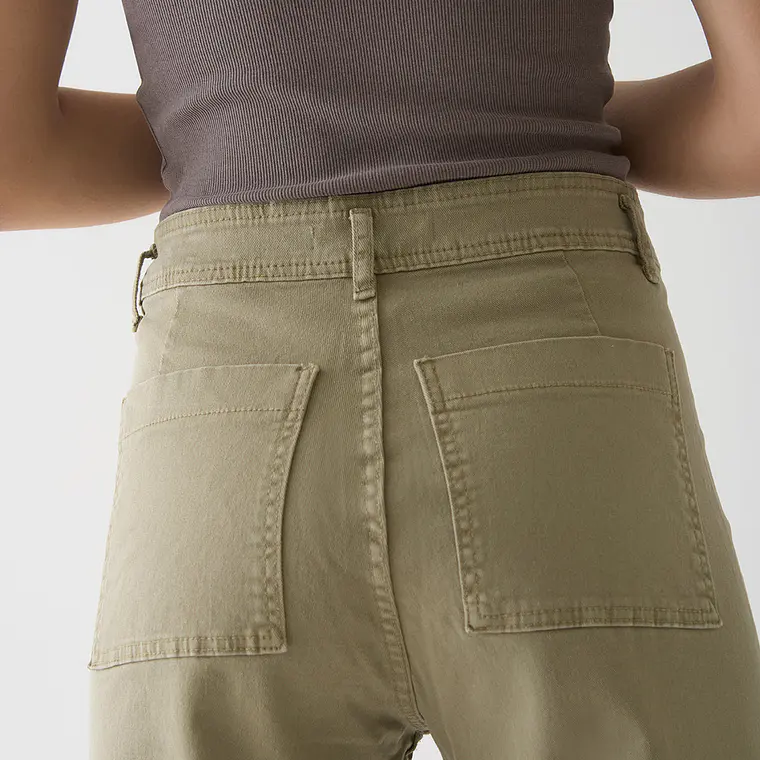 MUJER-LAUREEN JEANS-OLIVE (TALLA 34) 3